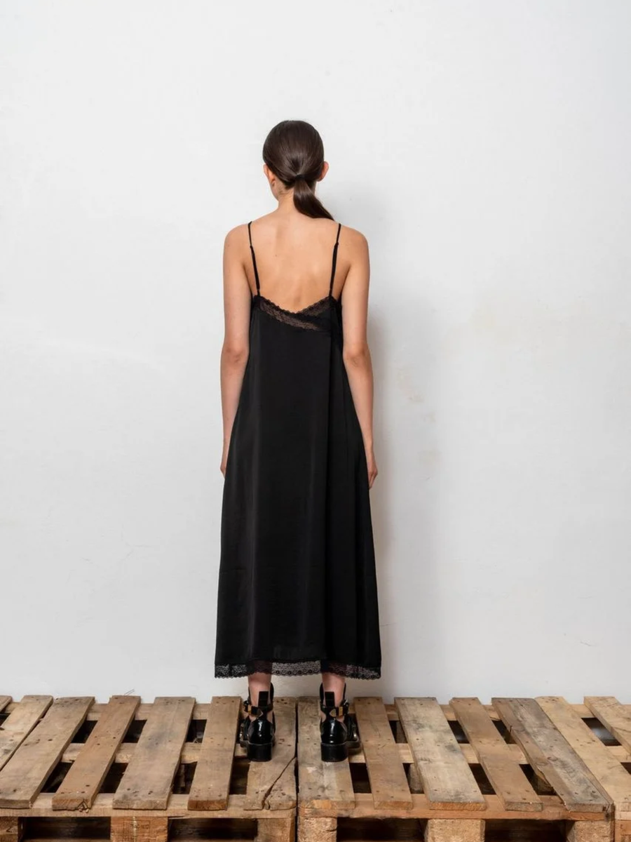 5PREVIEW Ingrid Satin Slip Dress