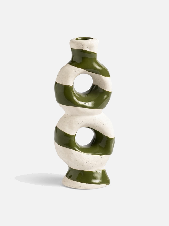 Loop Candle Holder Striped