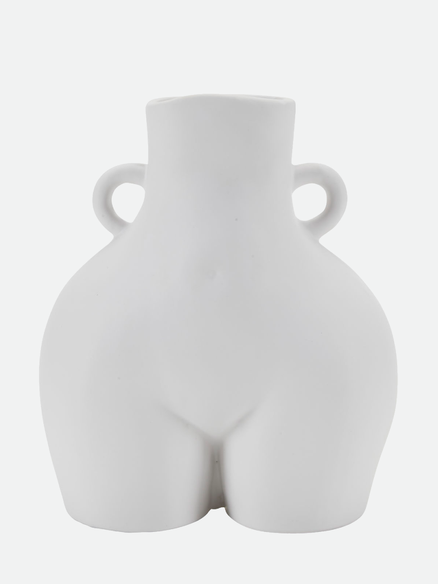 BODY VASE WITH CURVES - PICK UP ONLY