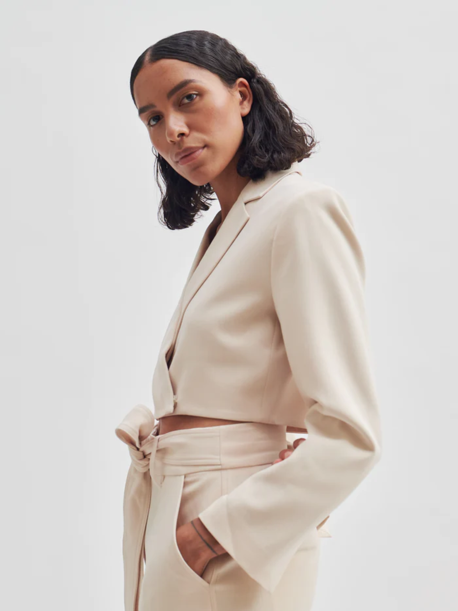 SECOND FEMALE Levien Cropped Blazer