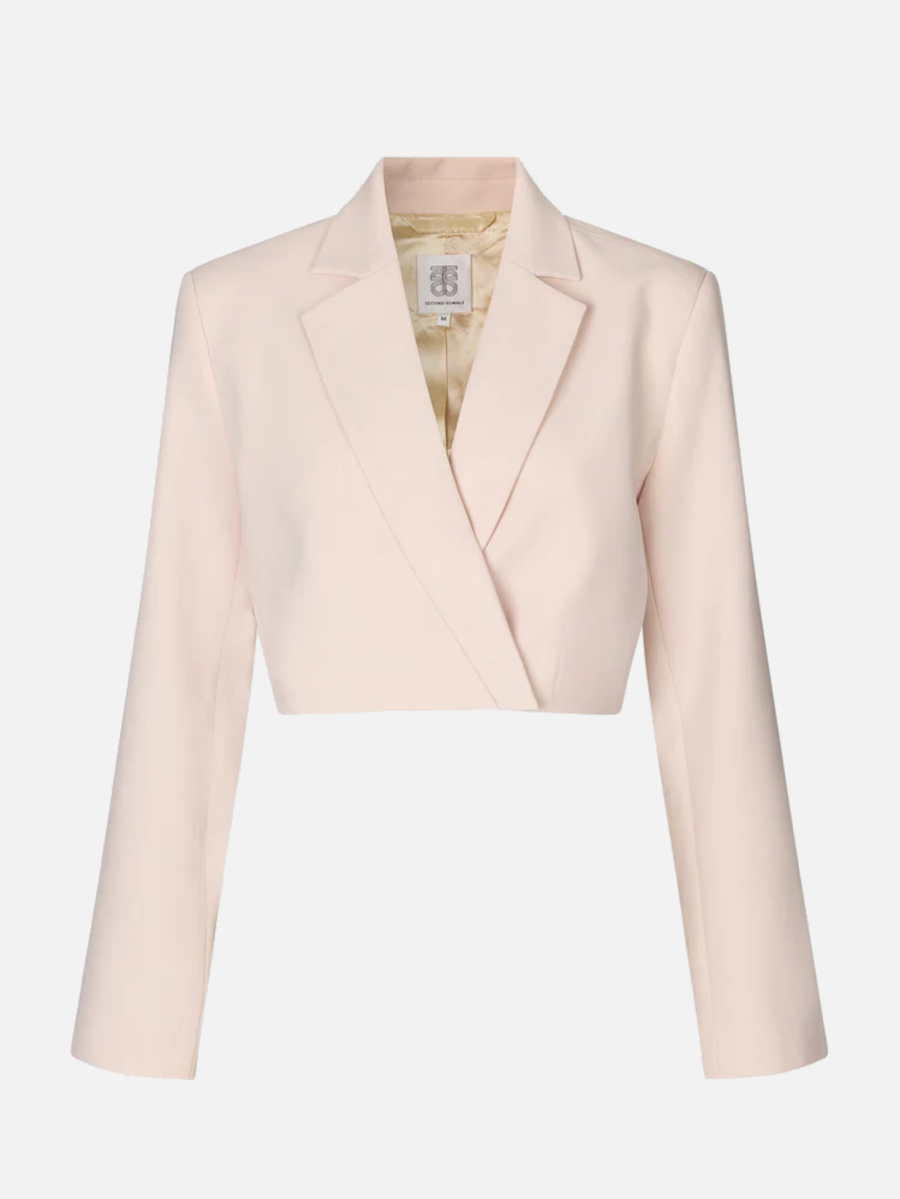 SECOND FEMALE Levien Cropped Blazer