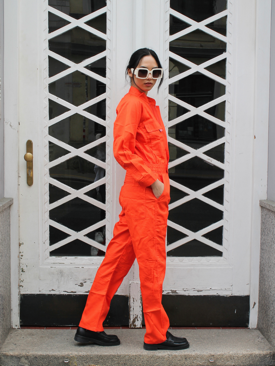 JAPANESE WORKWEARK  Jumpsuit - Orange