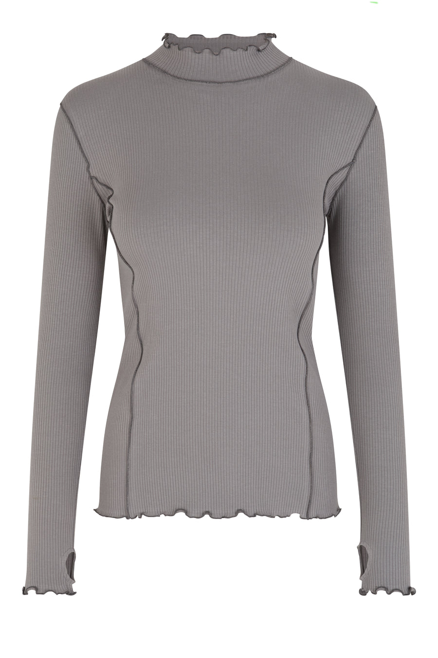 Begin blouse grey JUST FEMALE