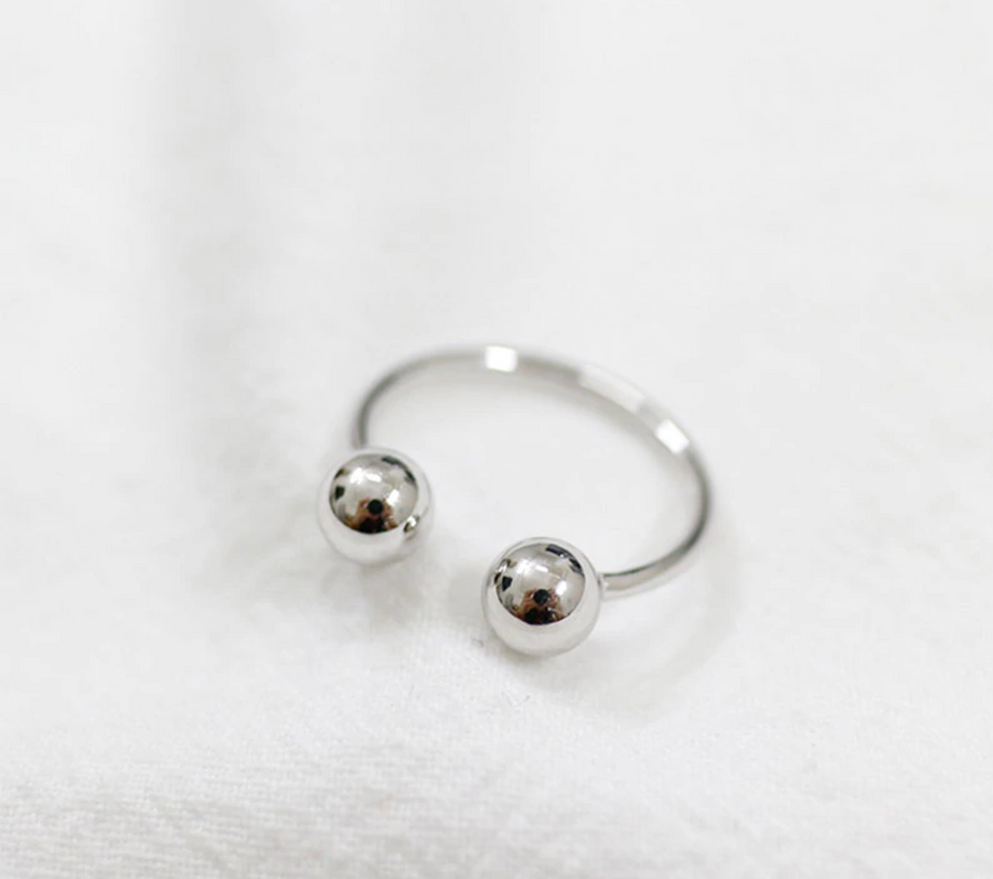 ball ring silver SELECTED BY SIGHT