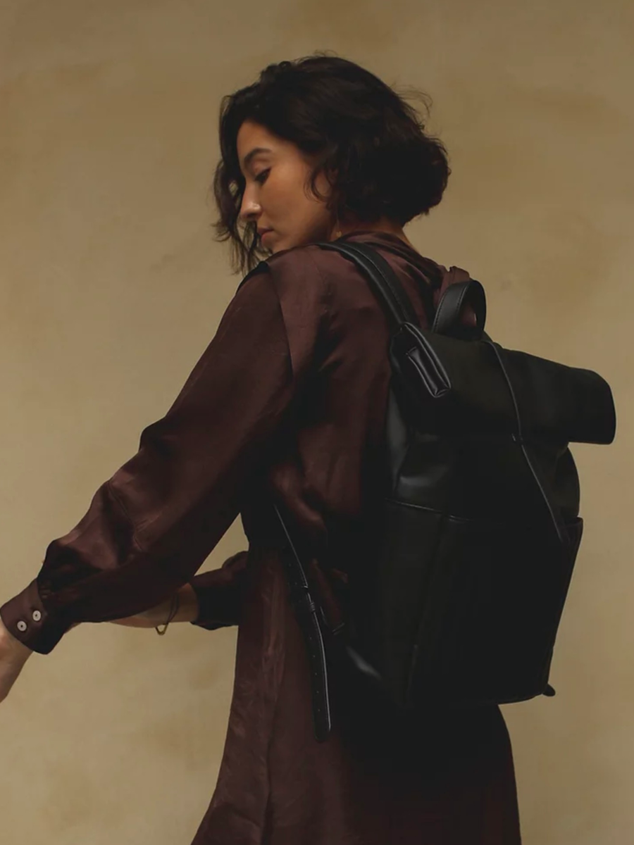 MONK & ANNA Herb Backpack Black