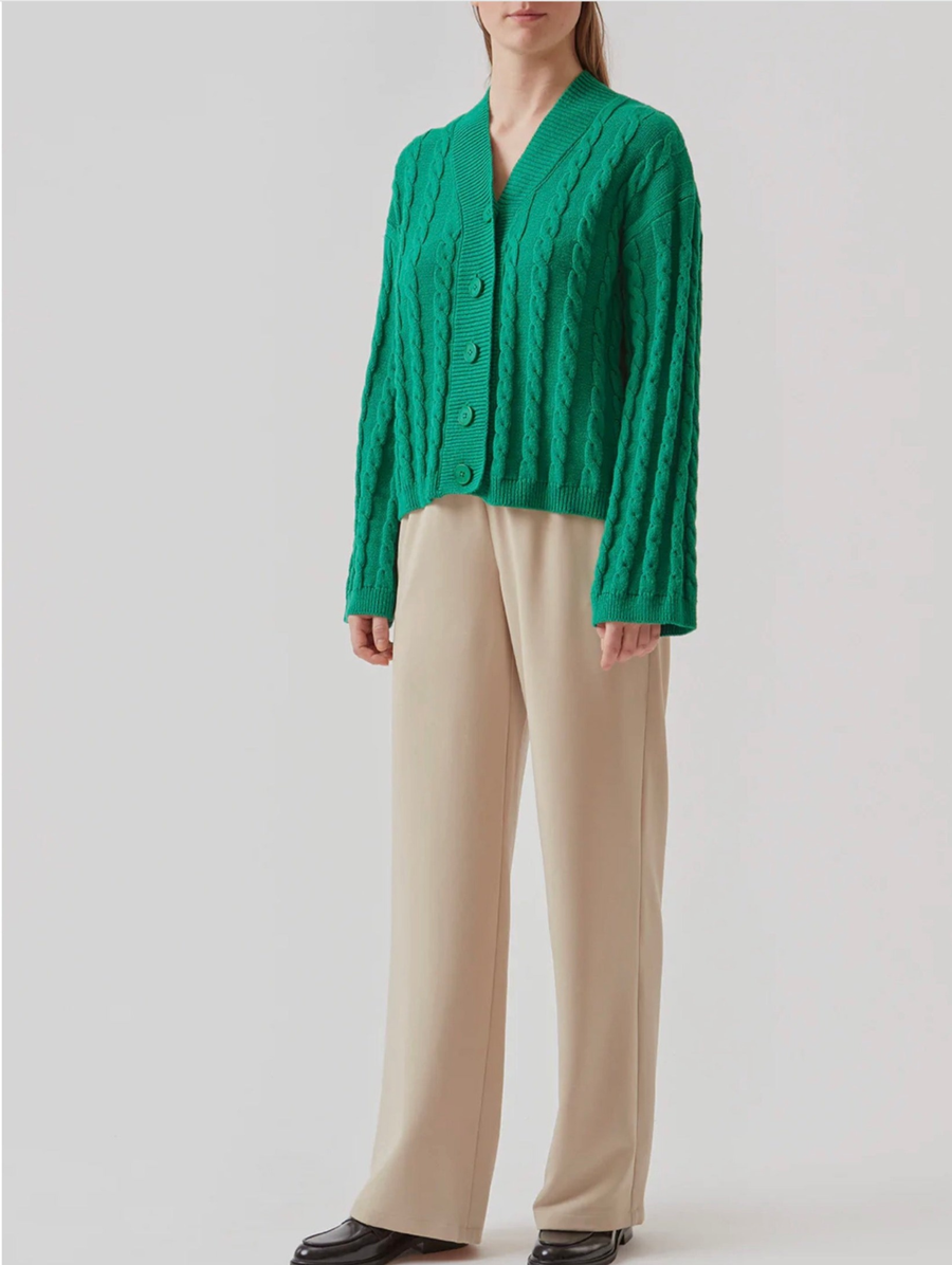 MODSTRÖM Alice MD Cardigan Green