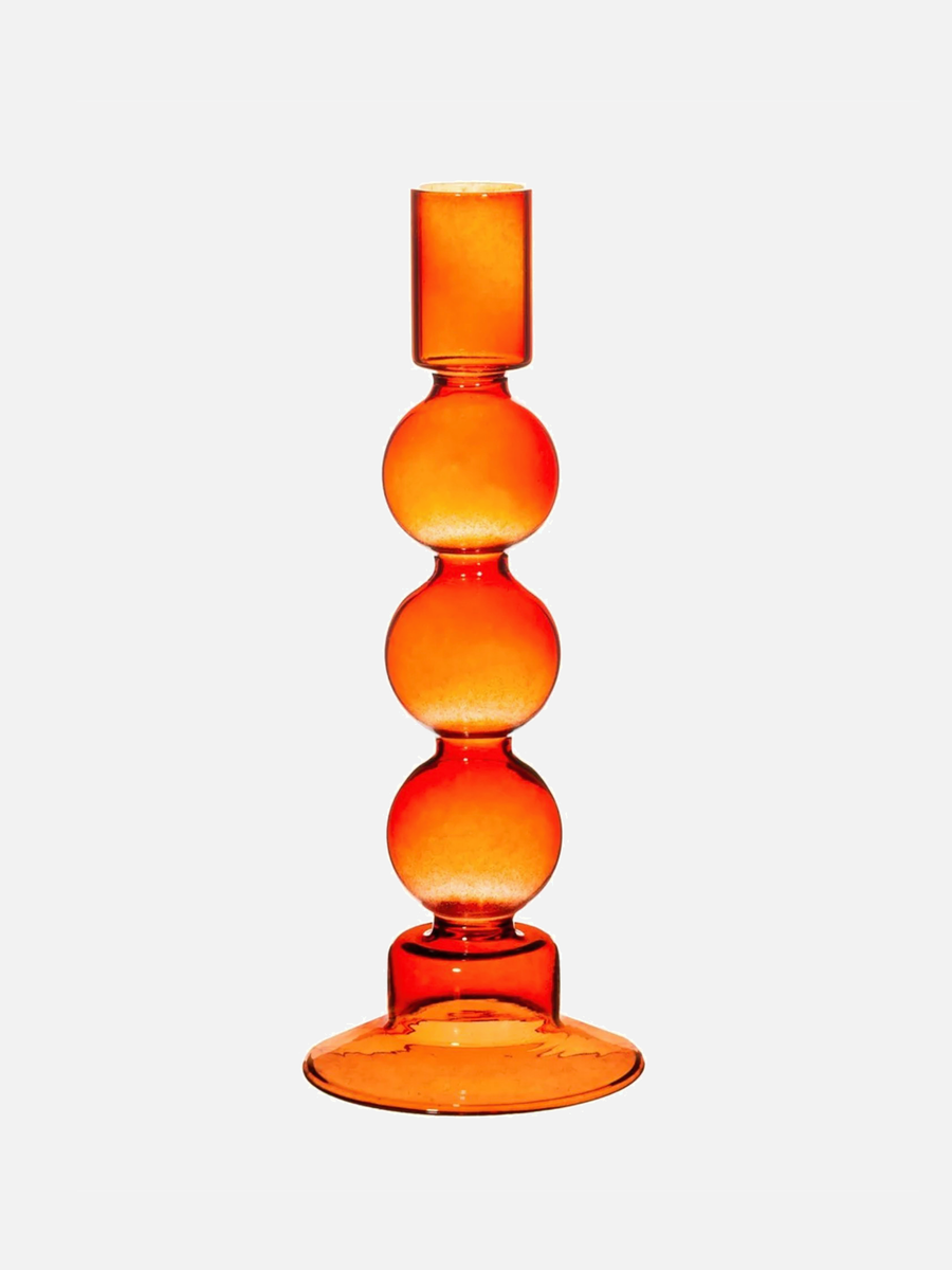 Bubble Candle Holder ORANGE - PICK UP ONLY