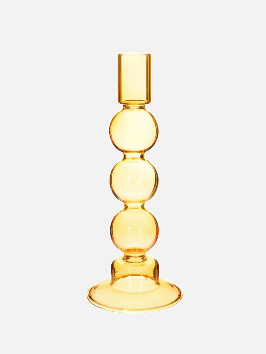 Bubble Candle Holder YELLOW - PICK UP ONLY