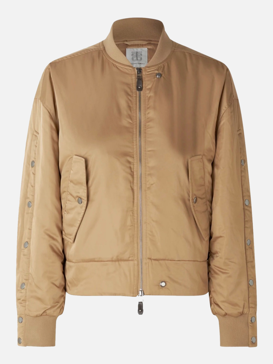 SECOND FEMALE Bomber Cropped Jacket