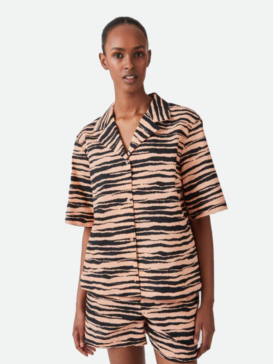 MODSTRÖM DasisMD Print Shirt Tiger Peach