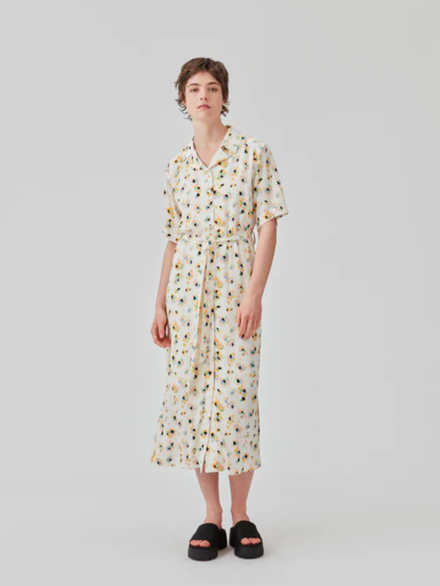 MODSTRÖM DafneMD Long Print Dress - Flower Sparkles