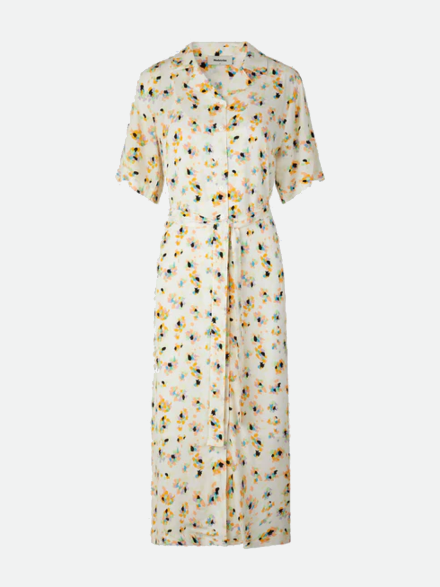 MODSTRÖM DafneMD Long Print Dress - Flower Sparkles