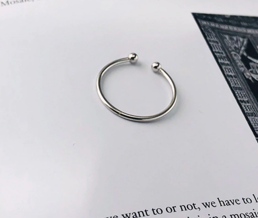 small ball ring SELECTED BY SIGHT