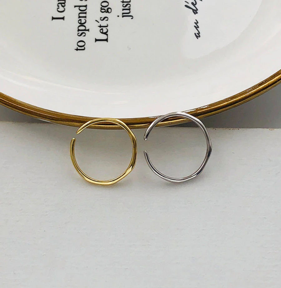 open ring SELECTED BY SIGHT