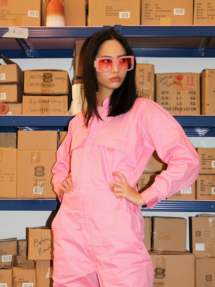 JAPANESE WORKWER Jumpsuit - Pink