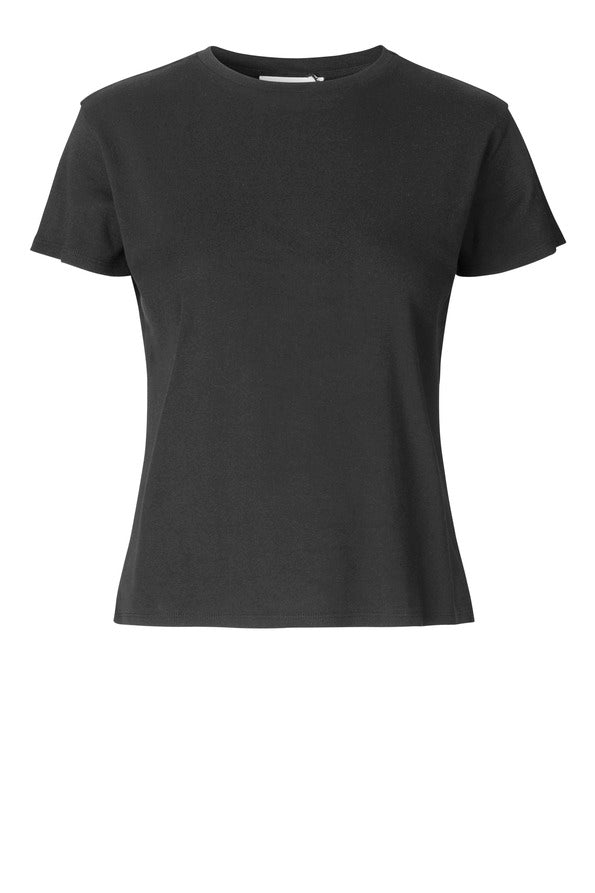 Cash Tee, black - JUST FEMALE