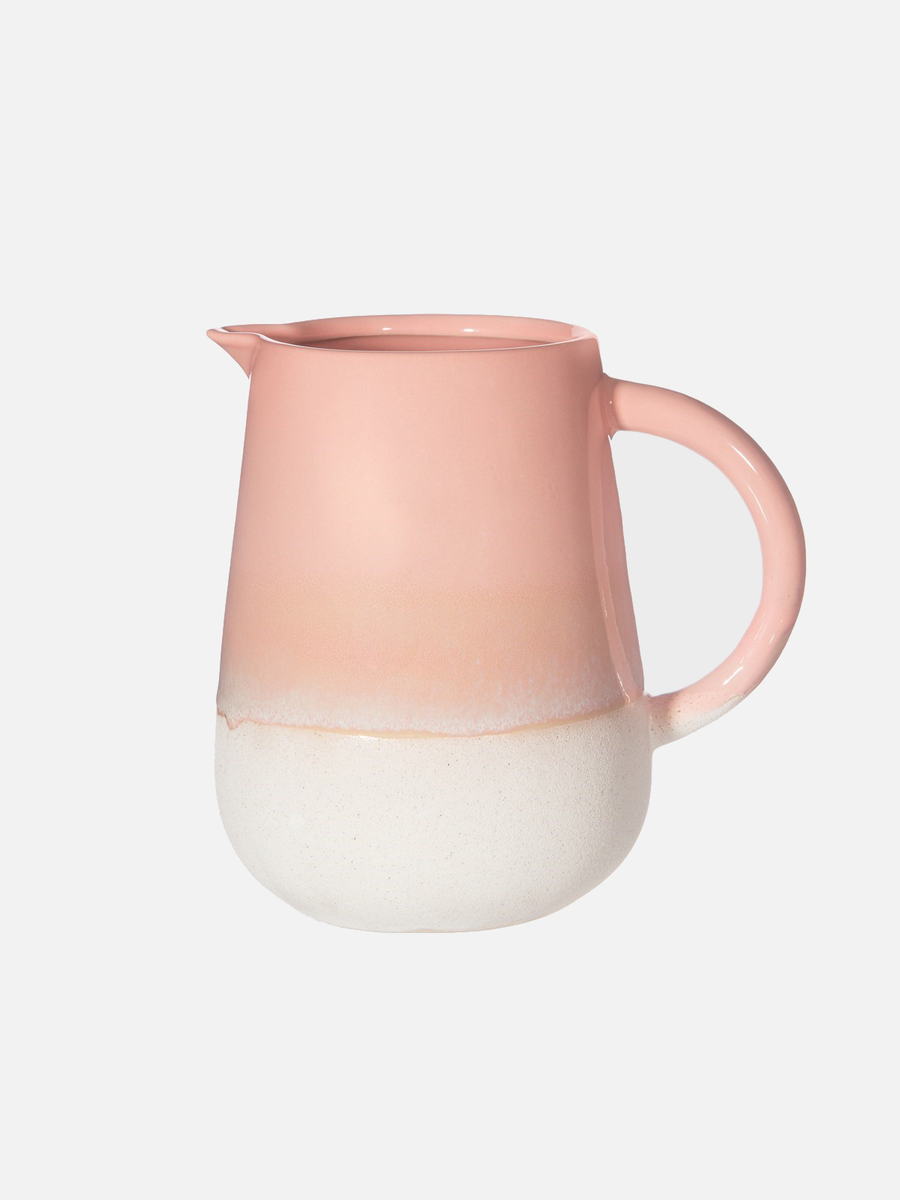 Pink Glaze Jug