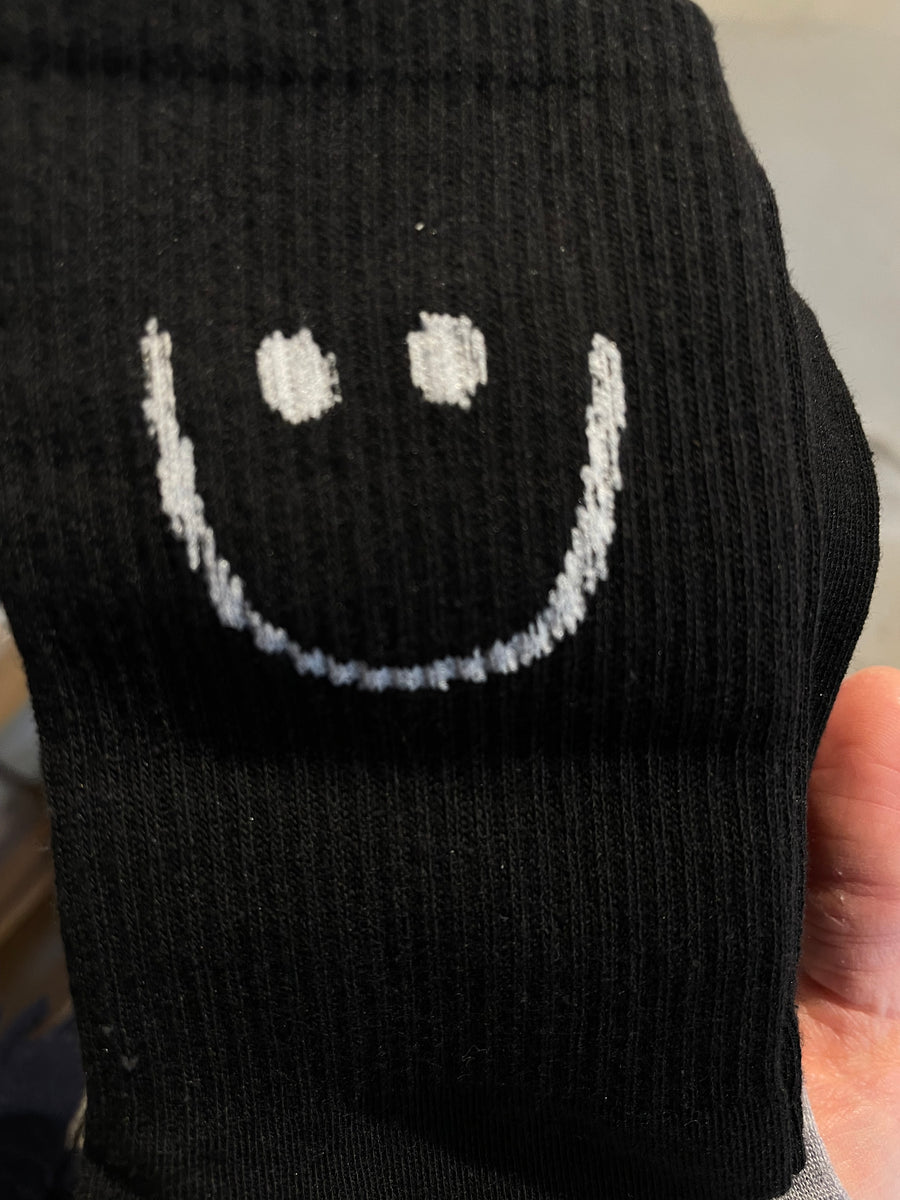 Smiley SOCKS- black