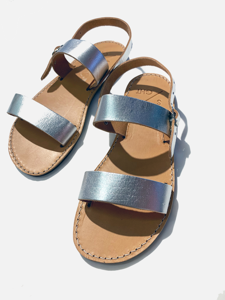 SELECTED BY SIGHT Sandals Silver