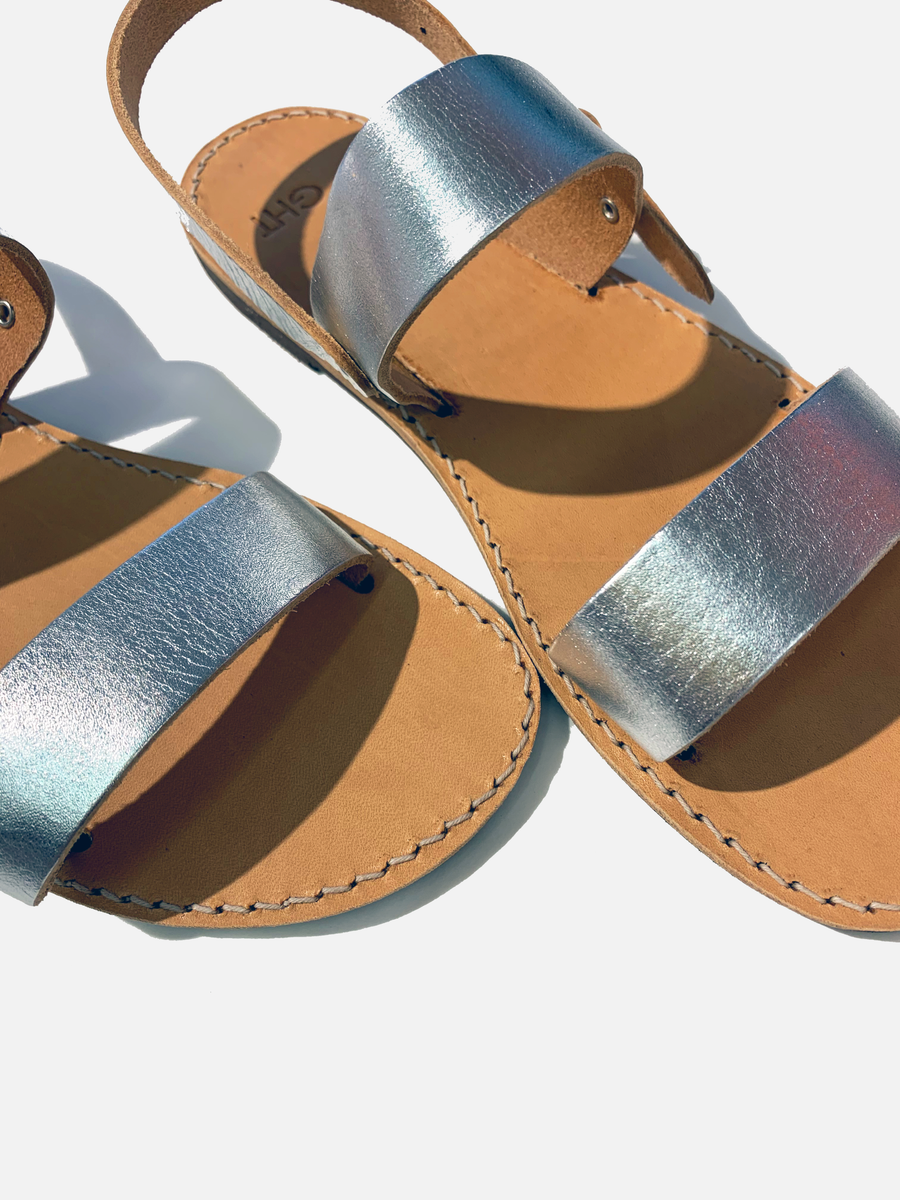 SELECTED BY SIGHT Sandals Silver