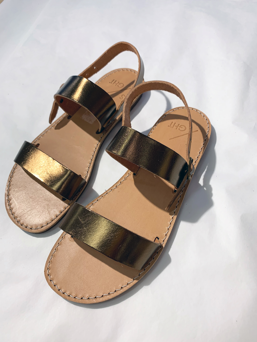 SELECTED BY SIGHT Sandals Copper