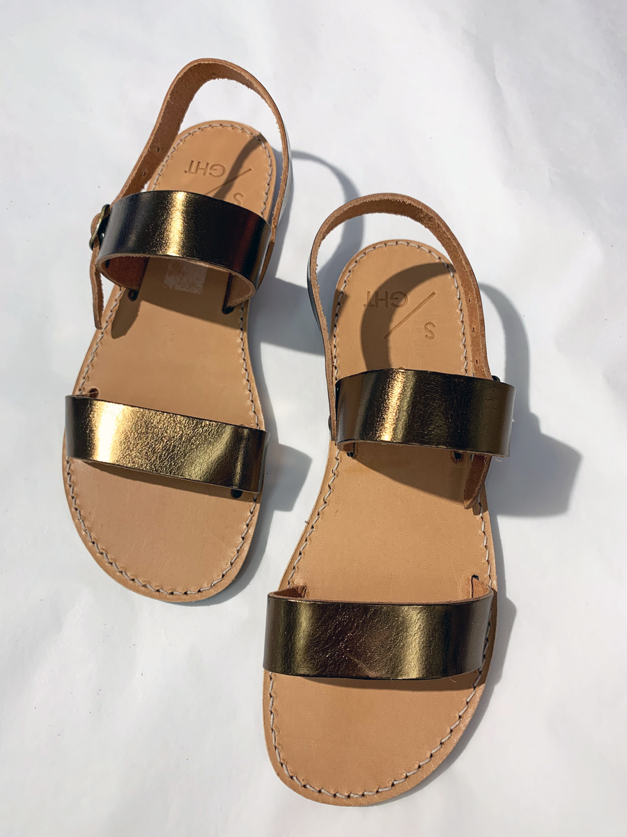 SELECTED BY SIGHT Sandals Copper