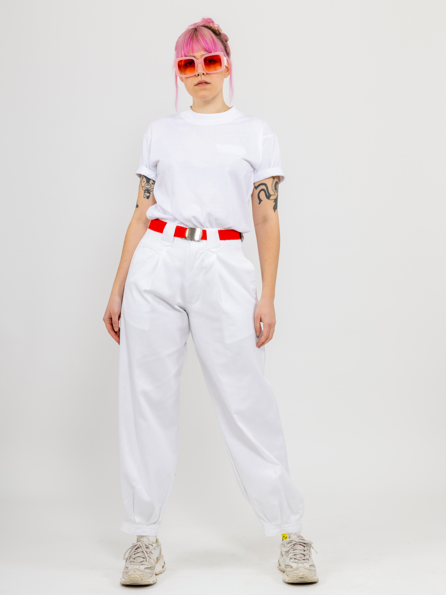 JAPANESE WORKWEAR Pants - White