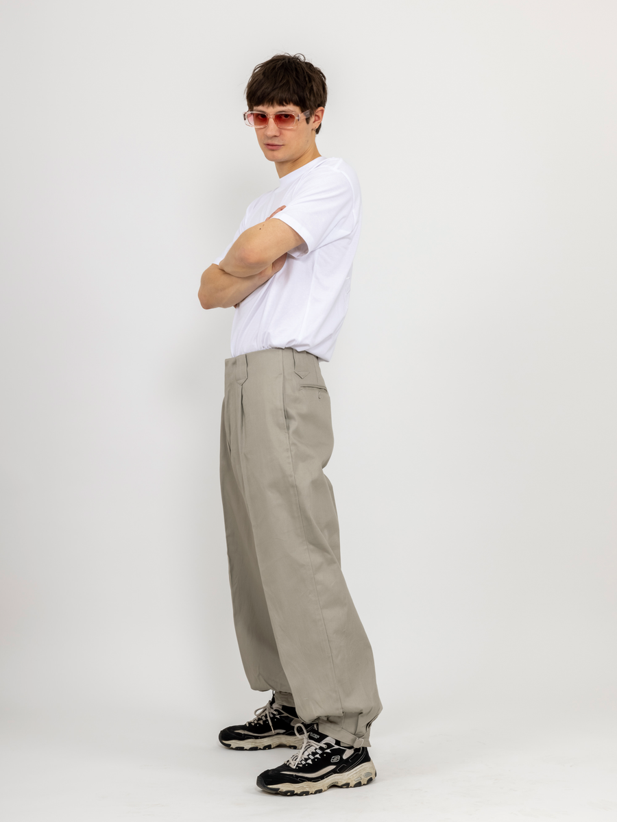 JAPANESE WORKWEAR Pants  - Ash Grey