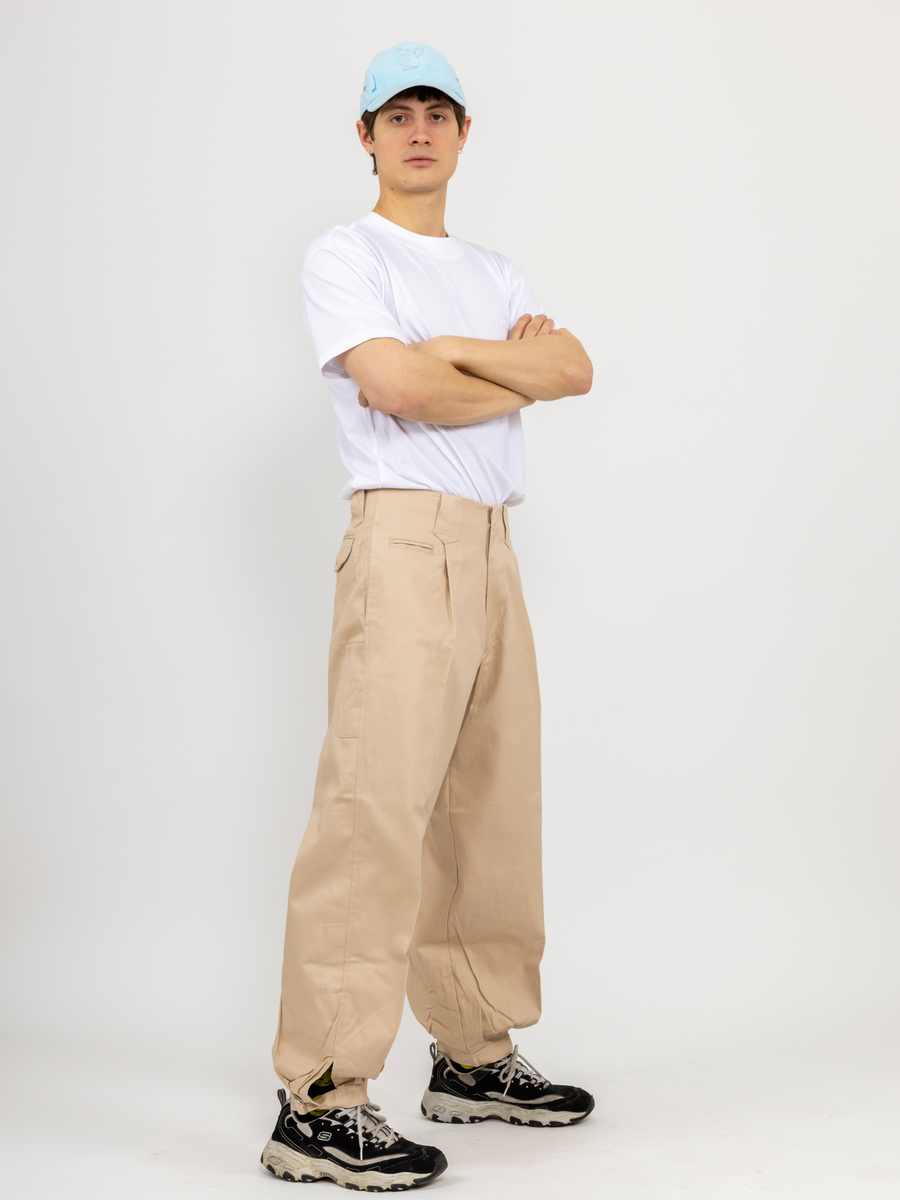 JAPANESE WORKWEAR Pants - Fawn