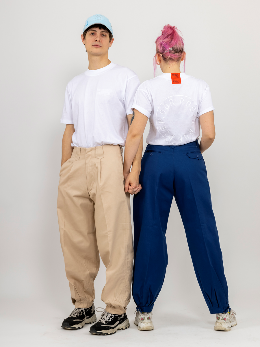 JAPANESE WORKWEAR Pants - Fawn