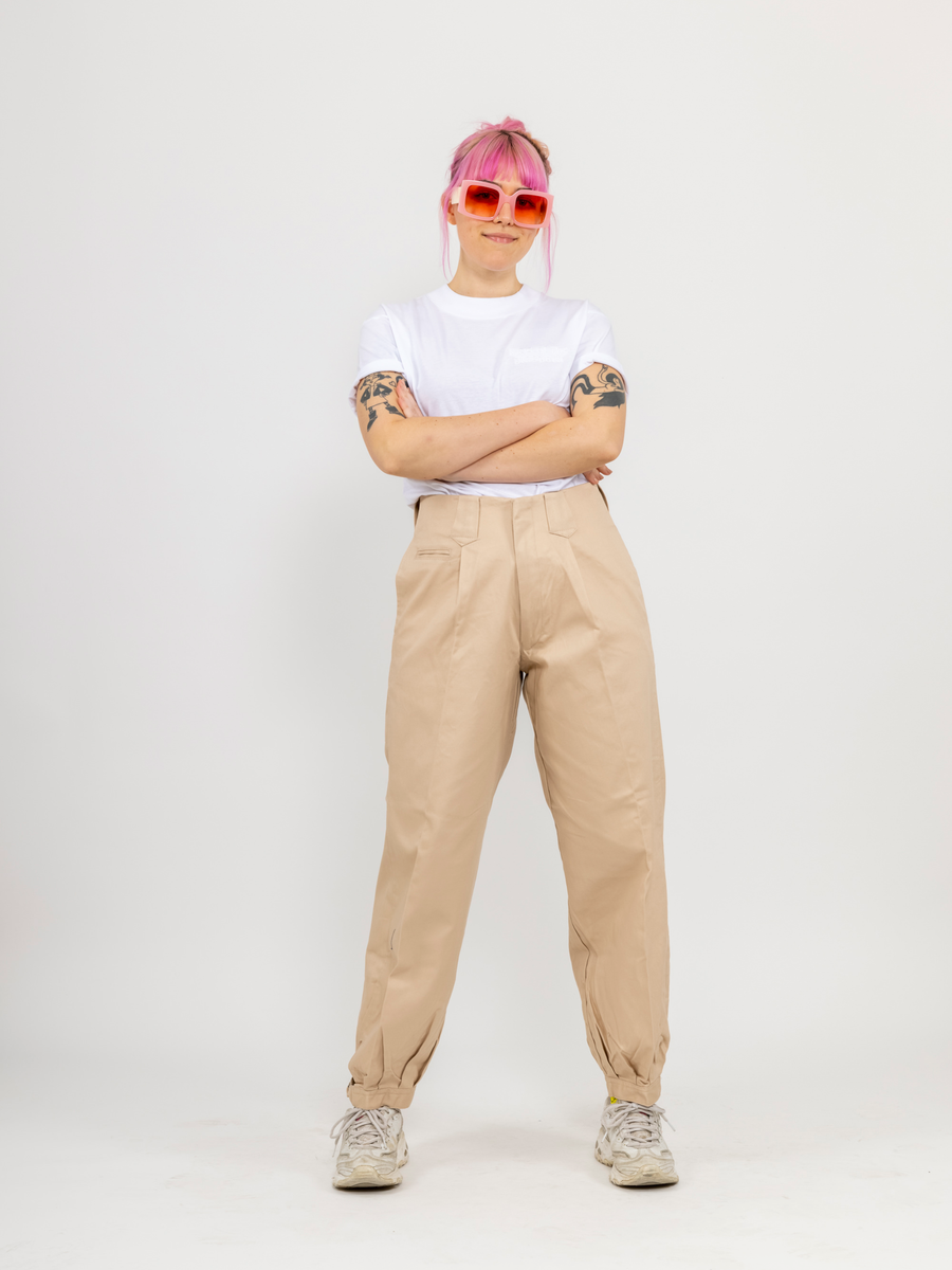 JAPANESE WORKWEAR Pants - Fawn