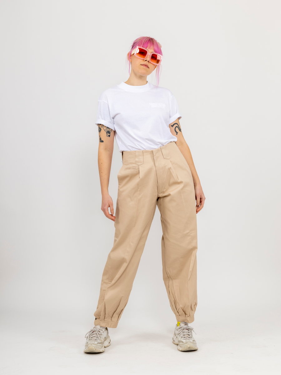 JAPANESE WORKWEAR Pants - Fawn