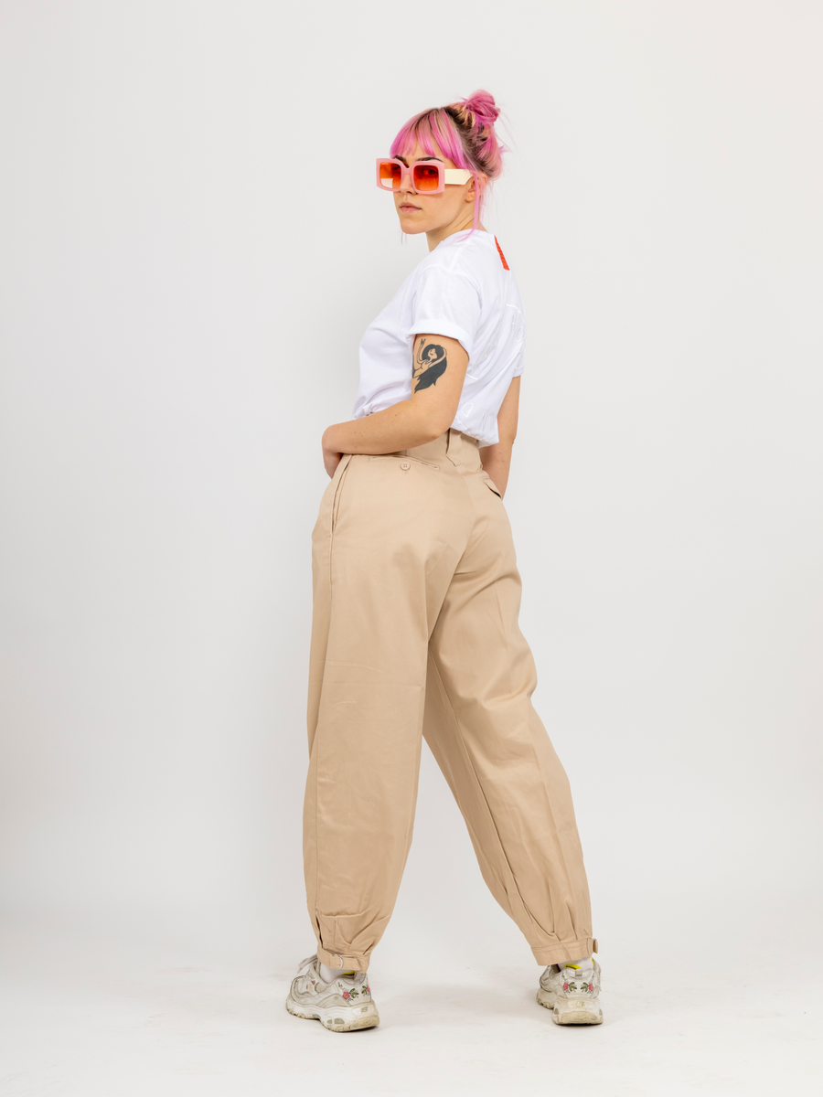 JAPANESE WORKWEAR Pants - Fawn