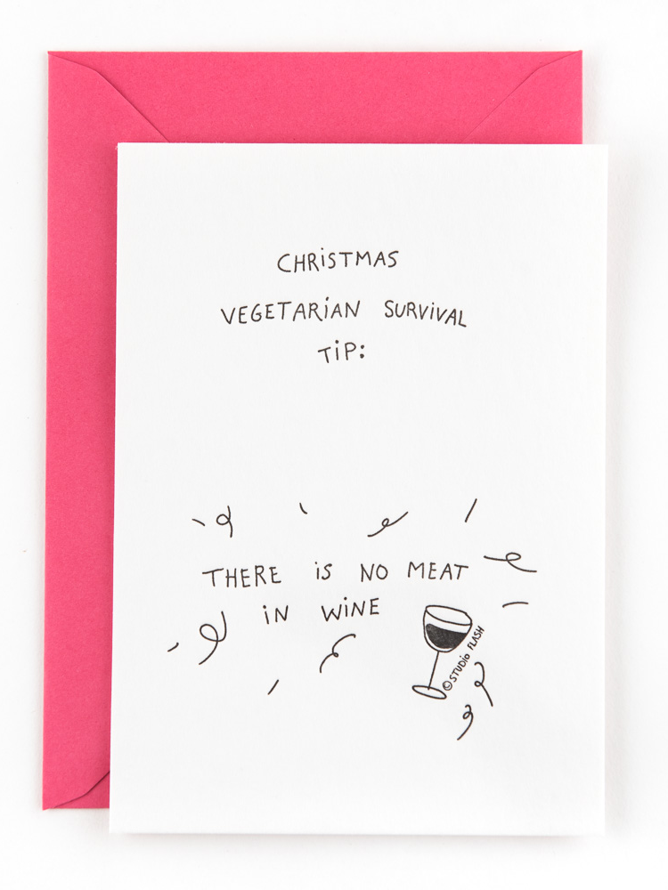 VEGGIE XMAS KARTE