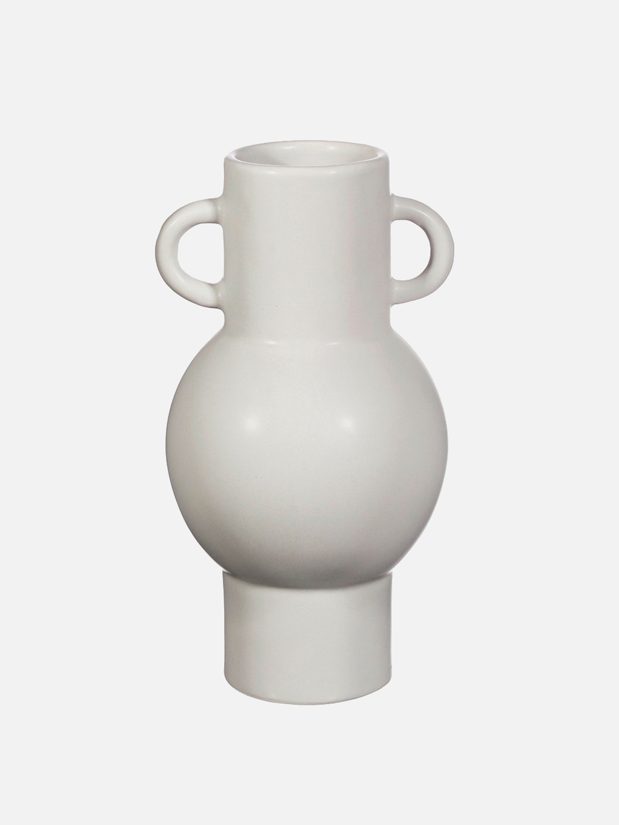 Large Amphora Vase Grey