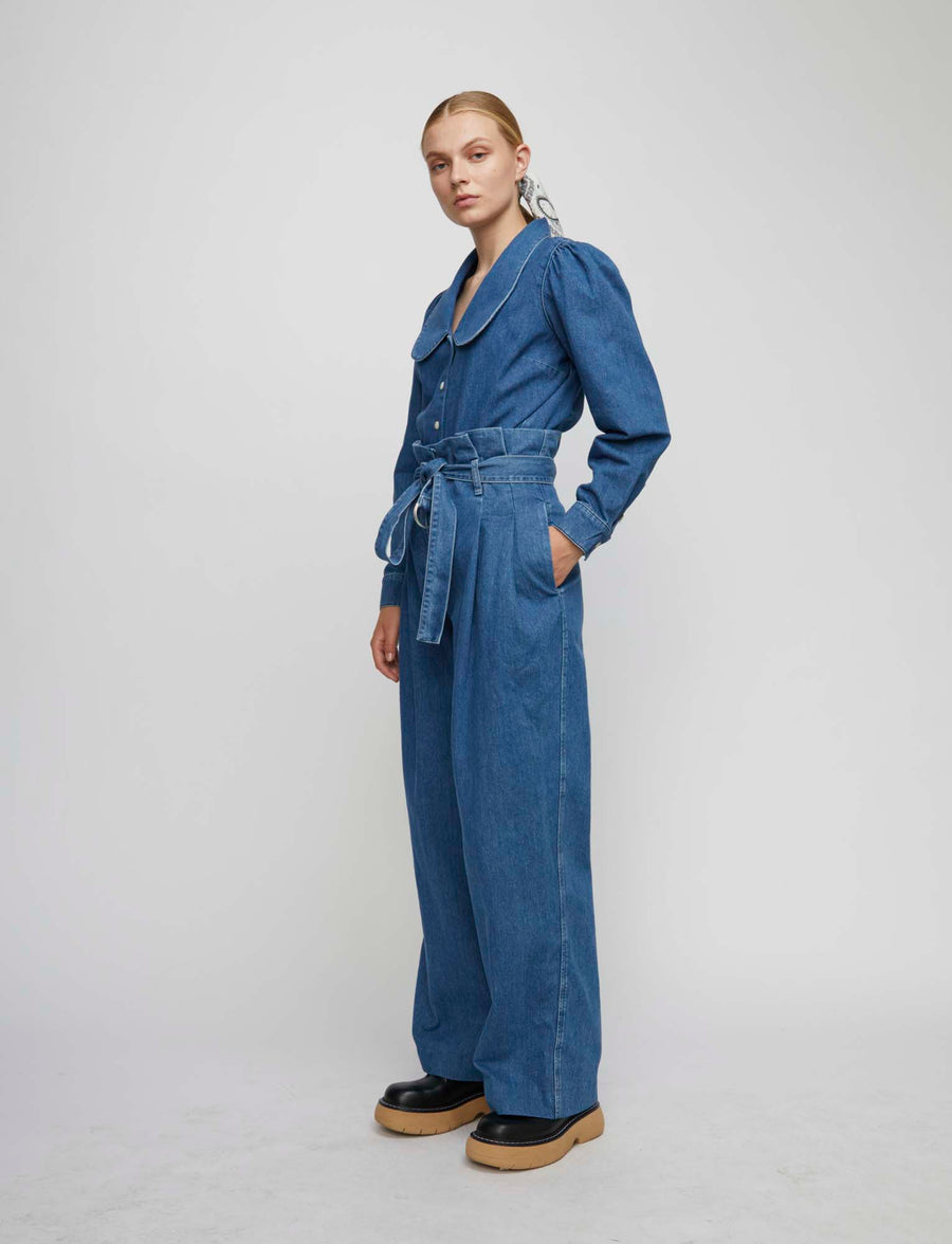 Best denim trousers blue denim JUST FEMALE