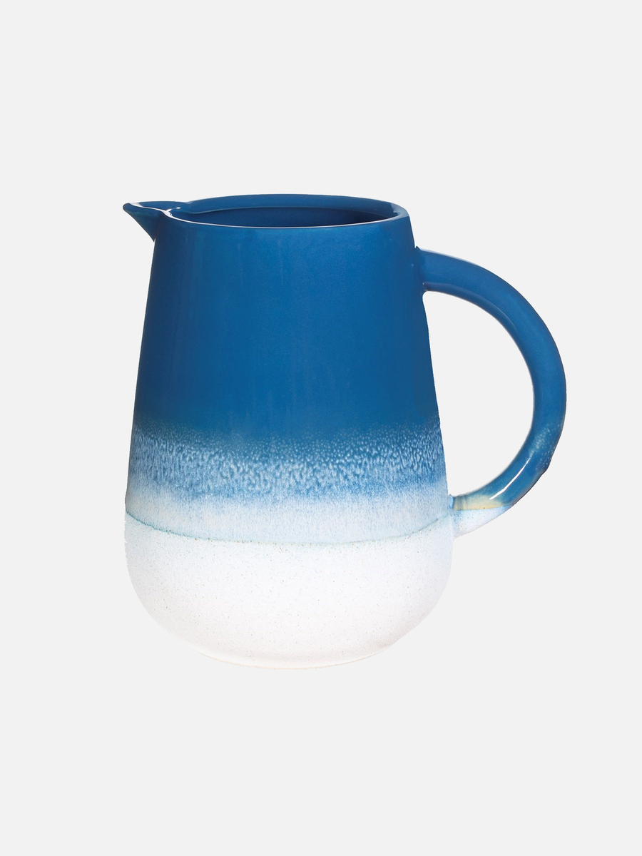 Glaze Jug Blue