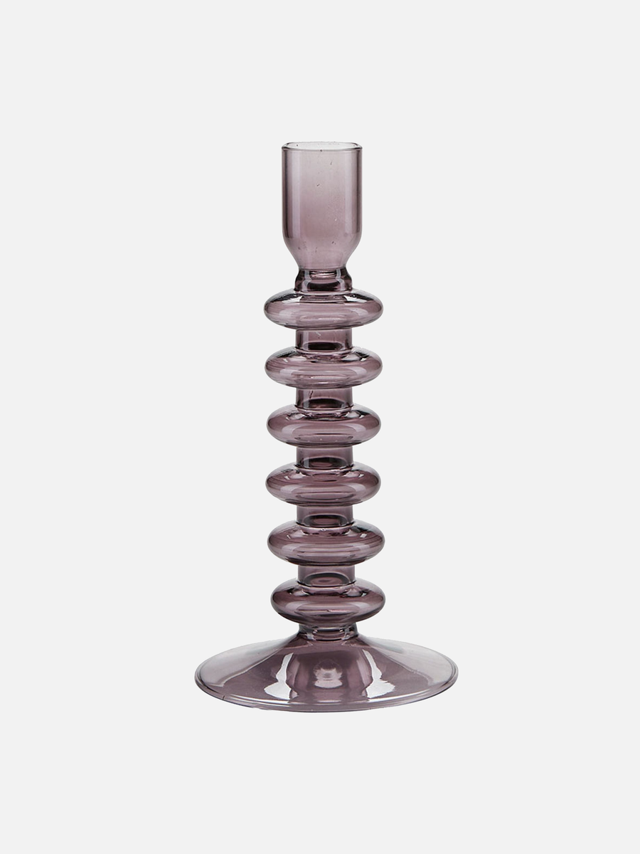 Glass Candle Holder - PICK UP ONLY