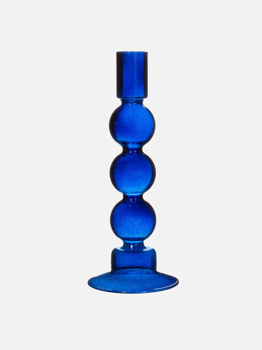 Bubble Candle Holder BLUE - PICK UP ONLY