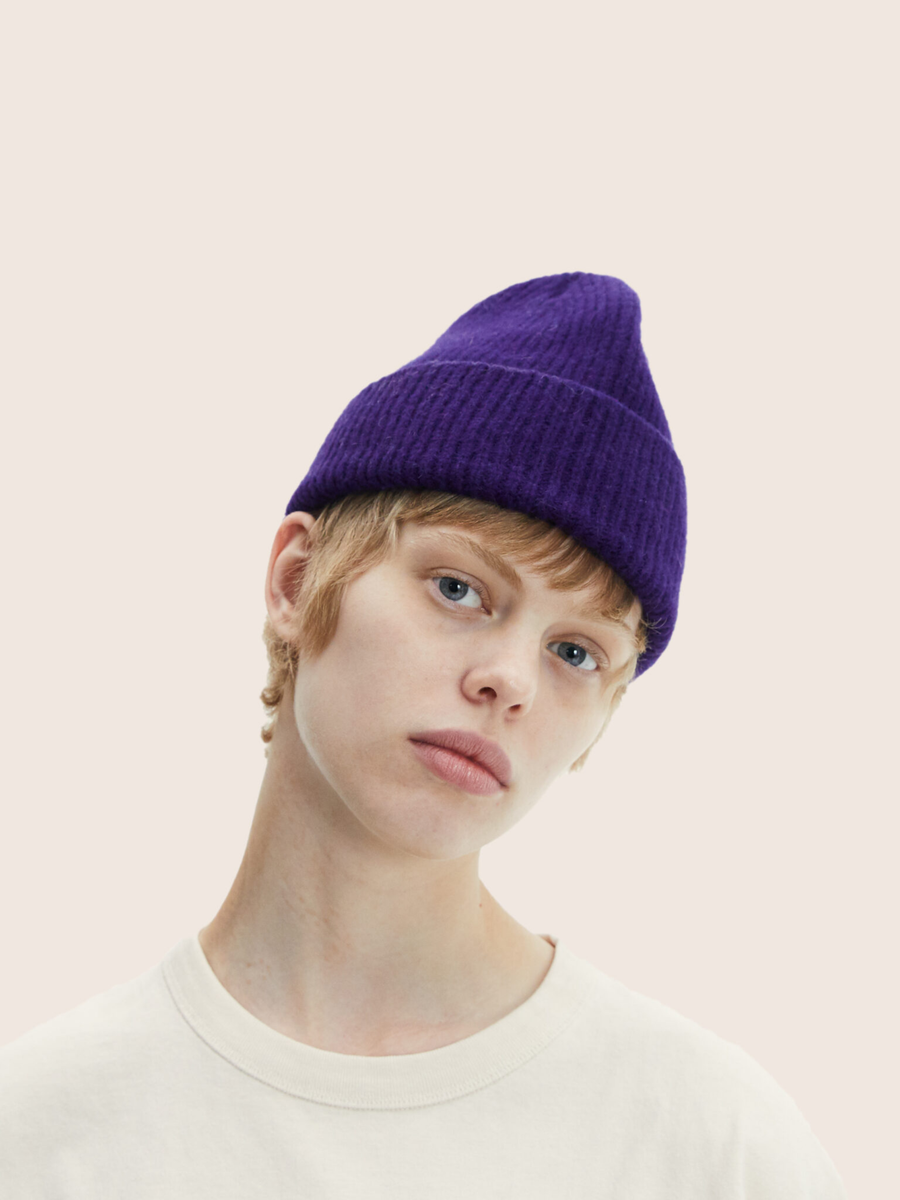 LE BONNET Beanie Indigo