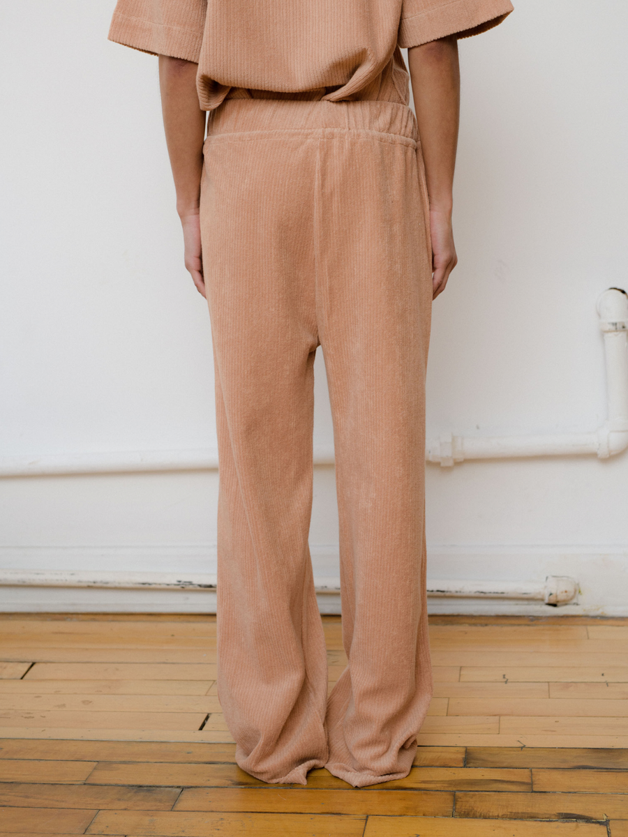 BASERANGE Douglas Pants Mar Brown