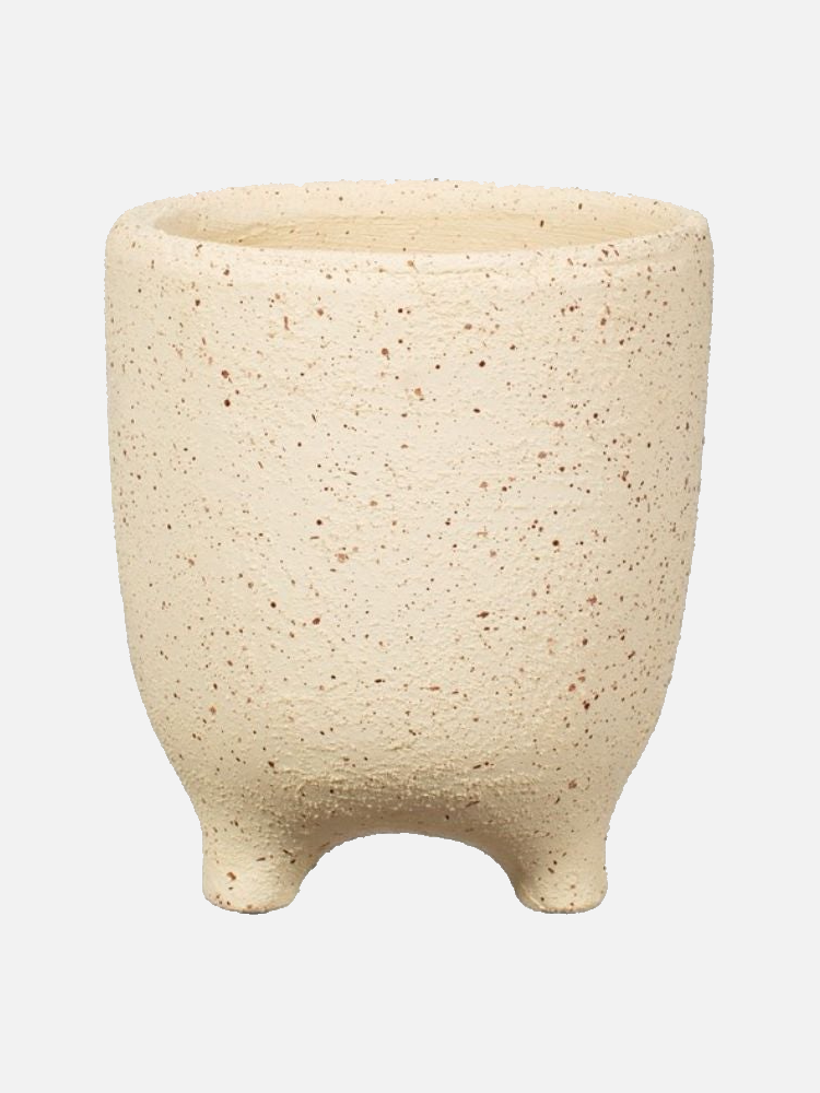 SPECKLED LEGGY PLANTER LARGE 3 variants - PICK UP ONLY