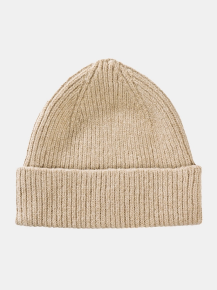 LE BONNET Beanie Sand