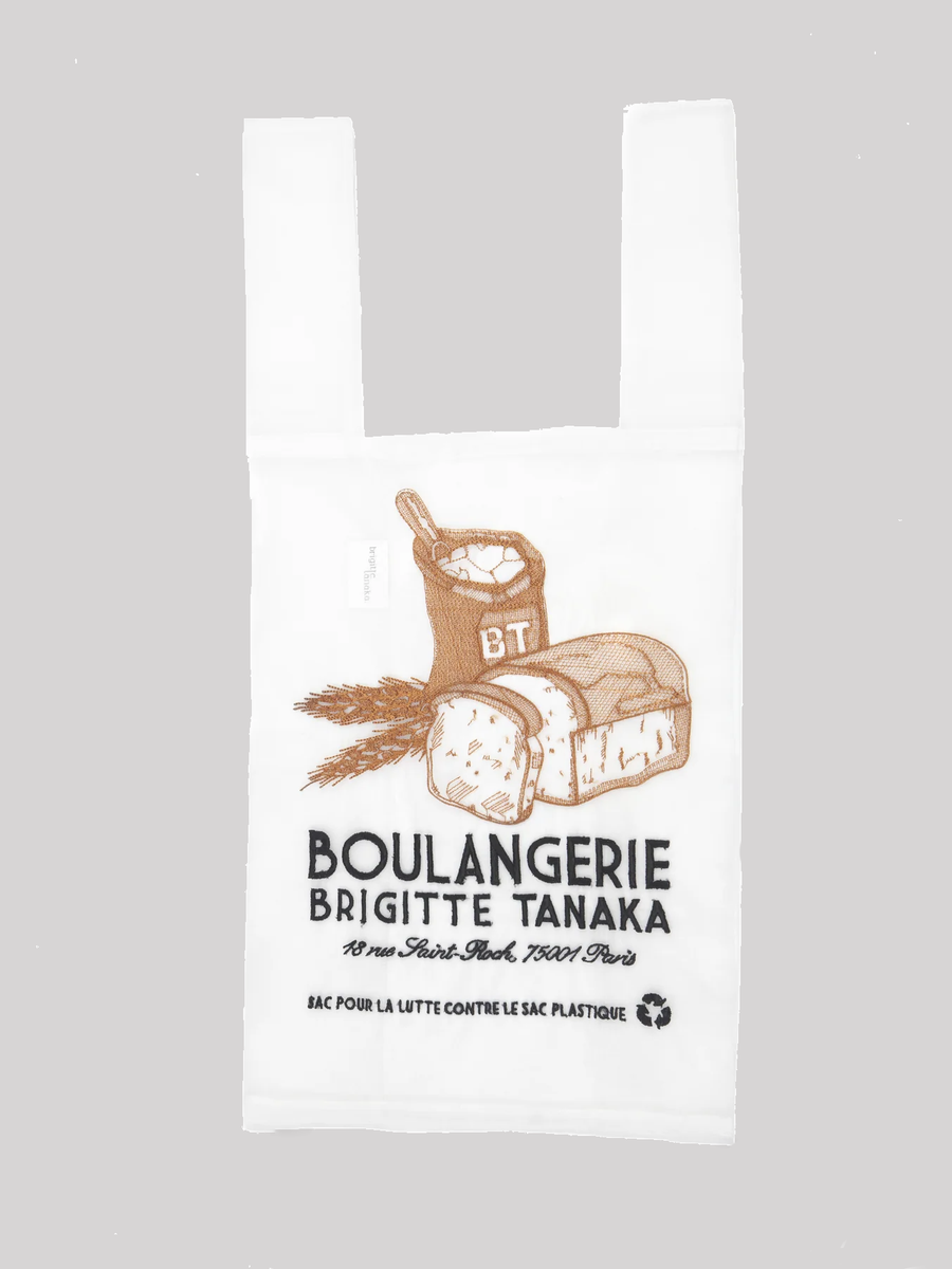 BOULANGERIE bestickte Tasche aus Organza